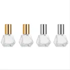 Алмазные стеклянные флаконы для духов объемом 8 мл с пустым атомайзером для парфюма для женщин, контейнер для образцов