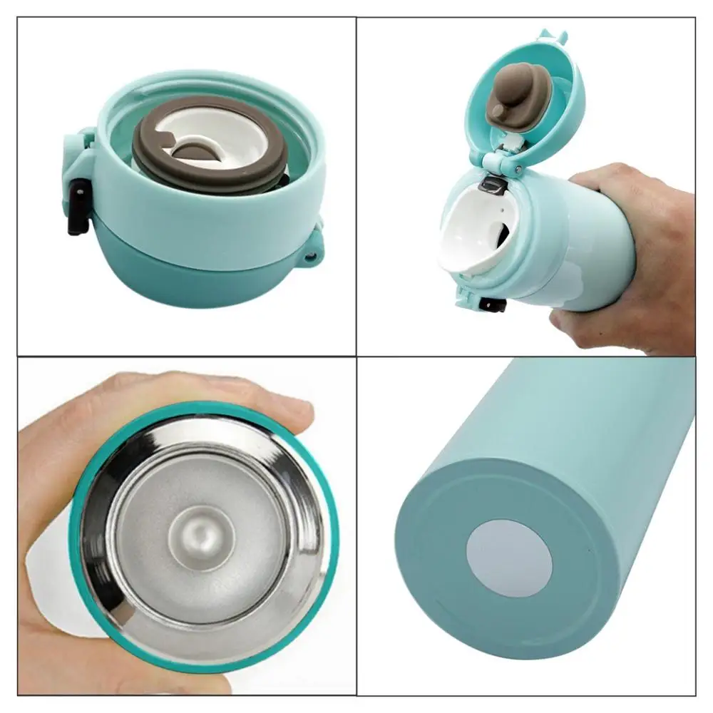 Изолированная мини кружка для молока и кофе 500 мл без бисфенола А термос из