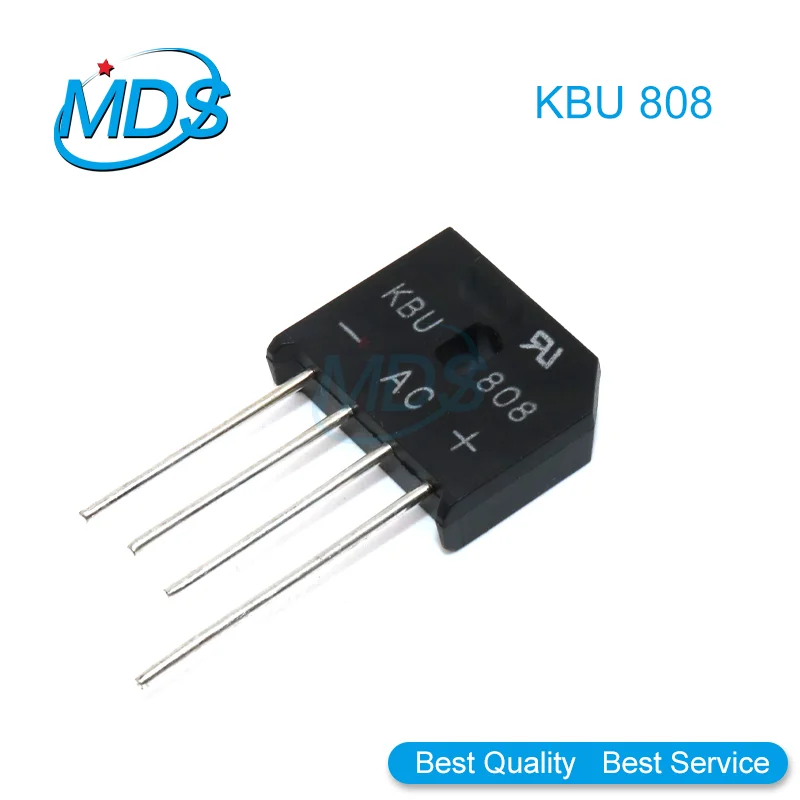 Диодный мост KBU808 KBU-808 8A 800V выпрямитель новый и оригинальный IC 5 шт. | Электронные