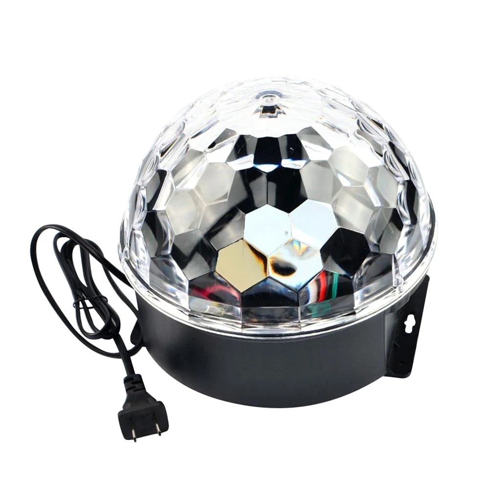 

6 Colors Disco Ball Party Stage Lights Sound Activated 8 Modes LED Projector Lamp Birthday Party Club Bar Karaoke Xmas Lighting
