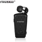 Fineblue FQ-10 Bluetooth 5,0 Беспроводной головку наушника телефонный кабель Выдвижной Вкладыши электронная музыкальная картотека-на ухо наушники гарнитура с микрофоном