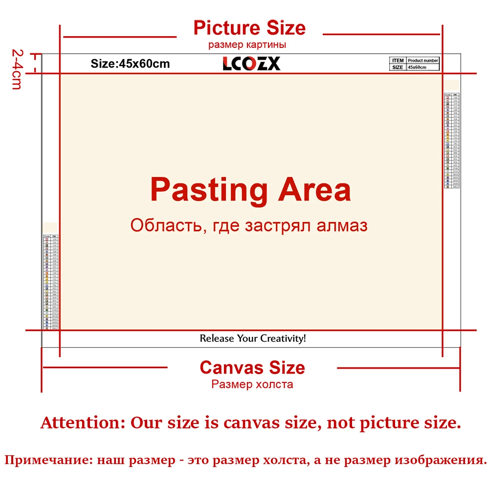 

LCOZX 5D DIY Full Drill Diamond Painting Kit "Animals World" Cross Stitch Diamond Mosaic Embroidery Rhinestone Home Decor