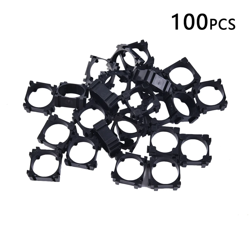 

18650 Battery Holder Bracket Cylindrical Battery Holder 18650 Li-ion Cell Holder Safety Anti Vibration 18650 Plastic Case Box