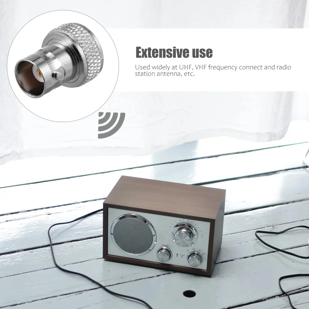 

CK/SMAK BNC Female to SMA Female Intercom Connectors Coaxial RF Adapters
