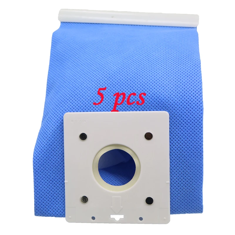 

5 Pieces Dust Bags for Vacuum Cleaner Parts Long Term Filter Non-Woven Fabric for Samsung DJ69-00420B SC5482 SC61b4 High Quality