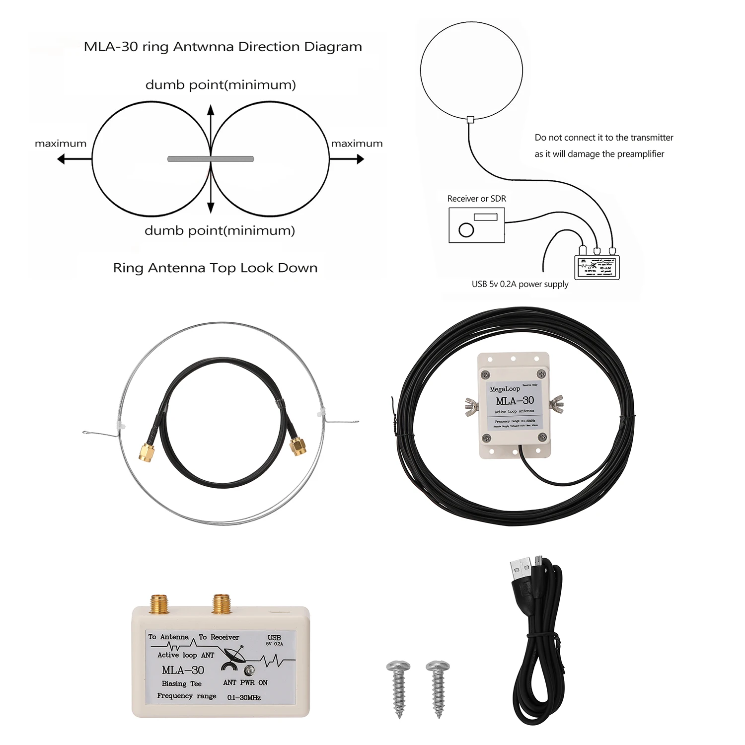 

Low Noise Balcony Erection Antenna Balcony Erection Antenna Loop Antenna Loop Antenna Active Receiving Antenna