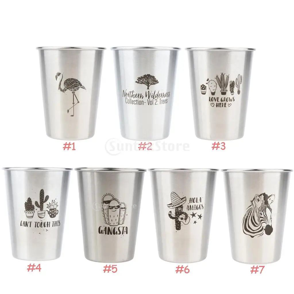 Кружка для пива из нержавеющей стали 500 мл | Дом и сад