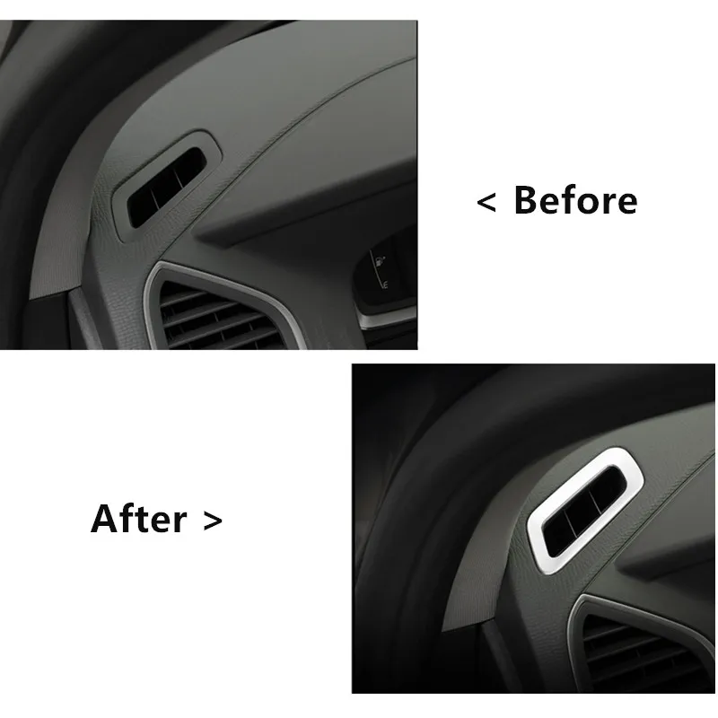 Кондиционер CNORICARC из нержавеющей стали наклейка для Volvo XC60 10 16 Стайлинг