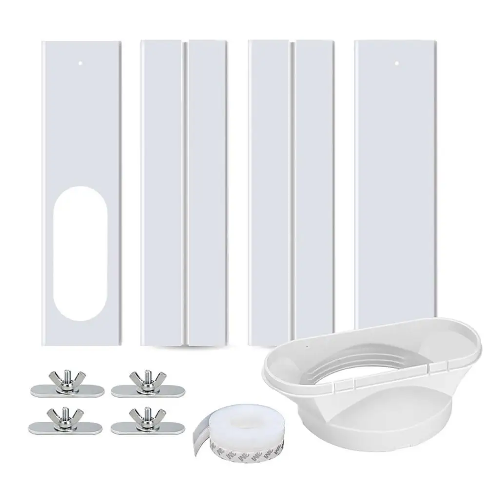 

Air Lock Window Seal Cloth Plate Stop Conditioner Outlet Window Sealing Kit For Mobile Air Conditioner Adjustment Range 43-140mm