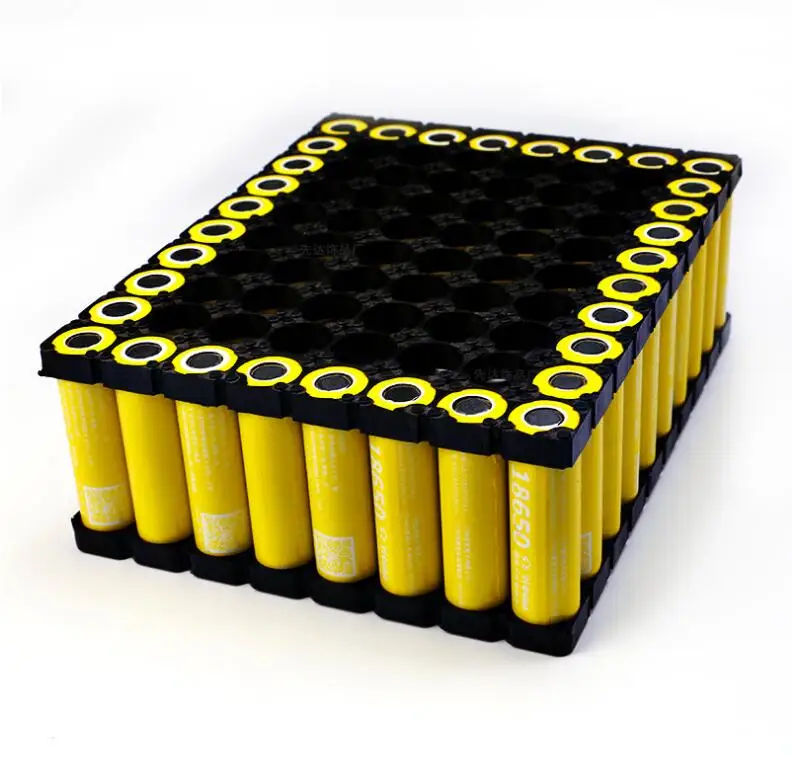 

MasterFire 10pcs/lot 8*10 21700 Battery Holder Bracket Cell Safety Anti Vibration Plastic Brackets For 21700 Lithium Batteries