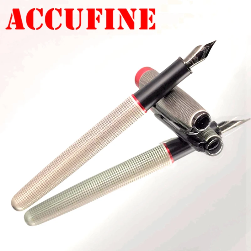 Ручка перьевая металлическая для письма роскошный карандаш с чернилами школы и