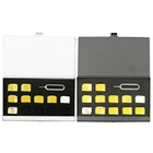 Алюминиевый Портативный ящик для хранения SIM-карты Micro Pin для Apple Samsung 56, защитный чехол для хранения SIM-карты