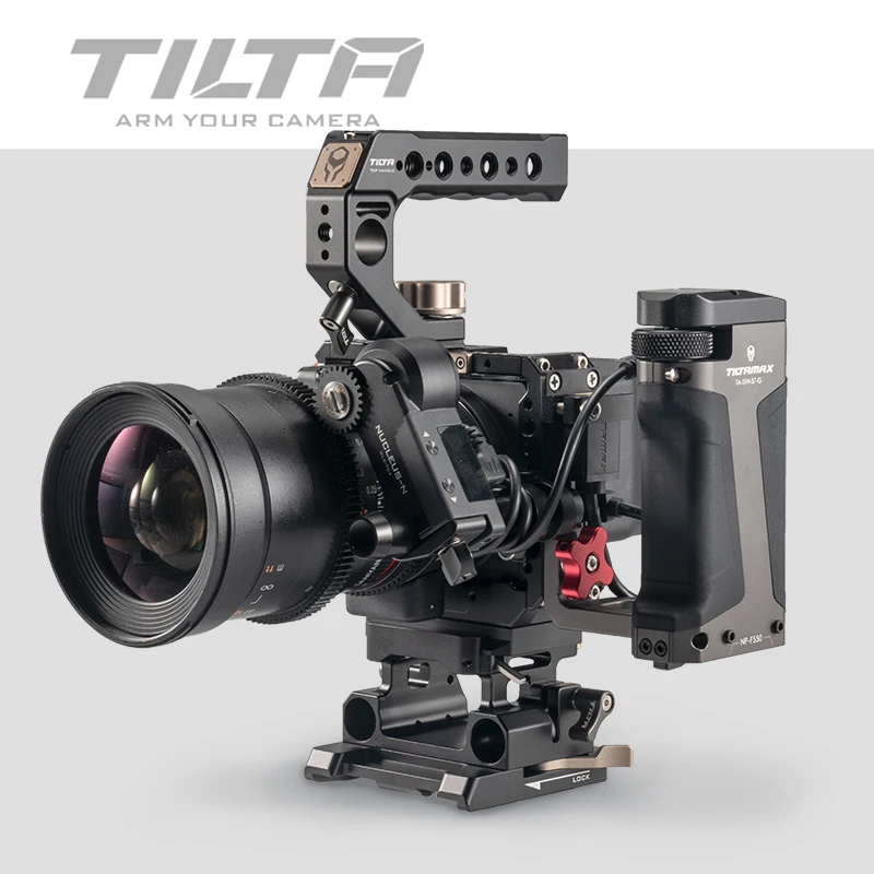 Tilta Сигма камера клетка для Sigma FP Риг DSLR камеры с ручкой сверху продлить Холодный