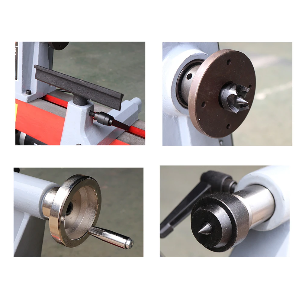 LIVTER Mini Variable Speed Bench Wood Turning Lathe Machine Home DIY Woodworking Beads Grinding Polishing Rotary Tool | Инструменты