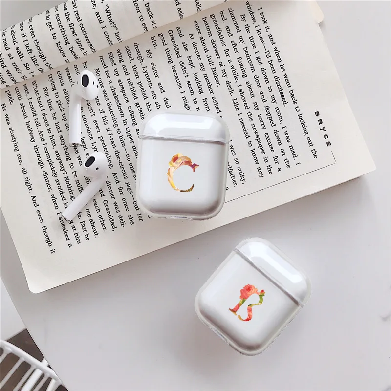 Мягкая одежда с принтом милой наушники чехол для Apple airpods Роскошный оригинальный