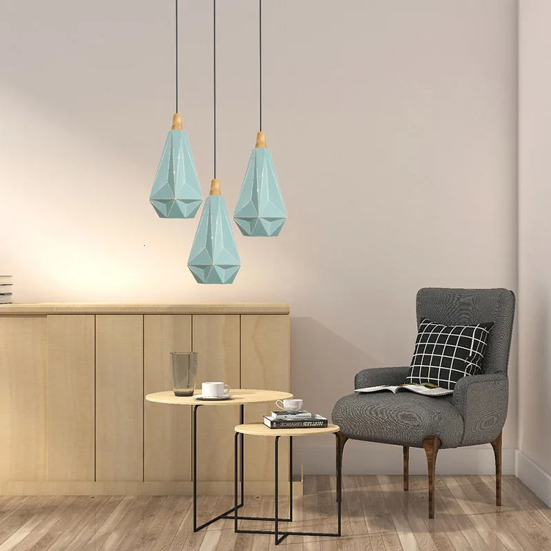 Modern industrial art pendant light E27 220v hanging lamp loft decoration living room study pendant lamp office bedroom cafe bar