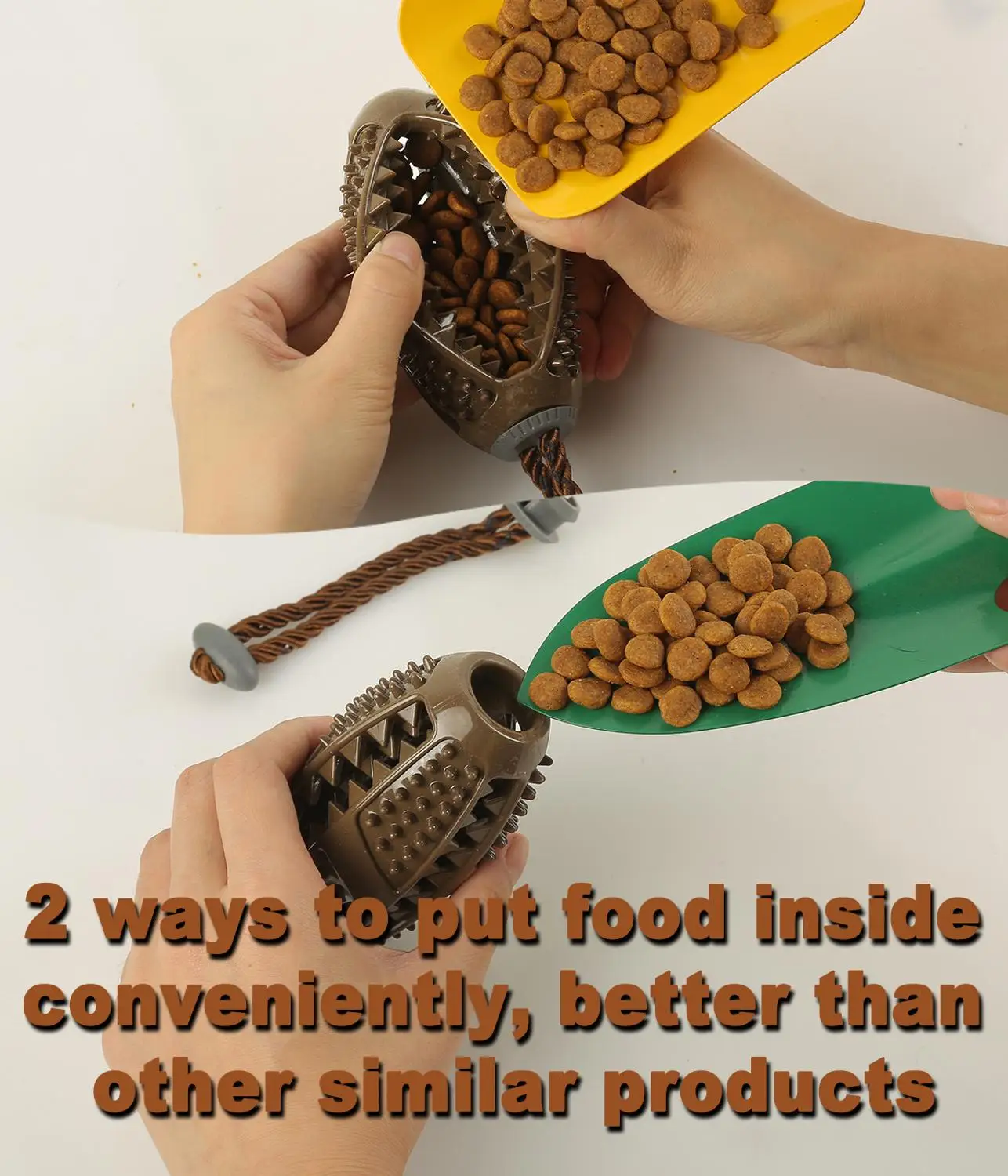 Pet резиновая игрушка для собак жевательные интерактивные мячи чистки зубов