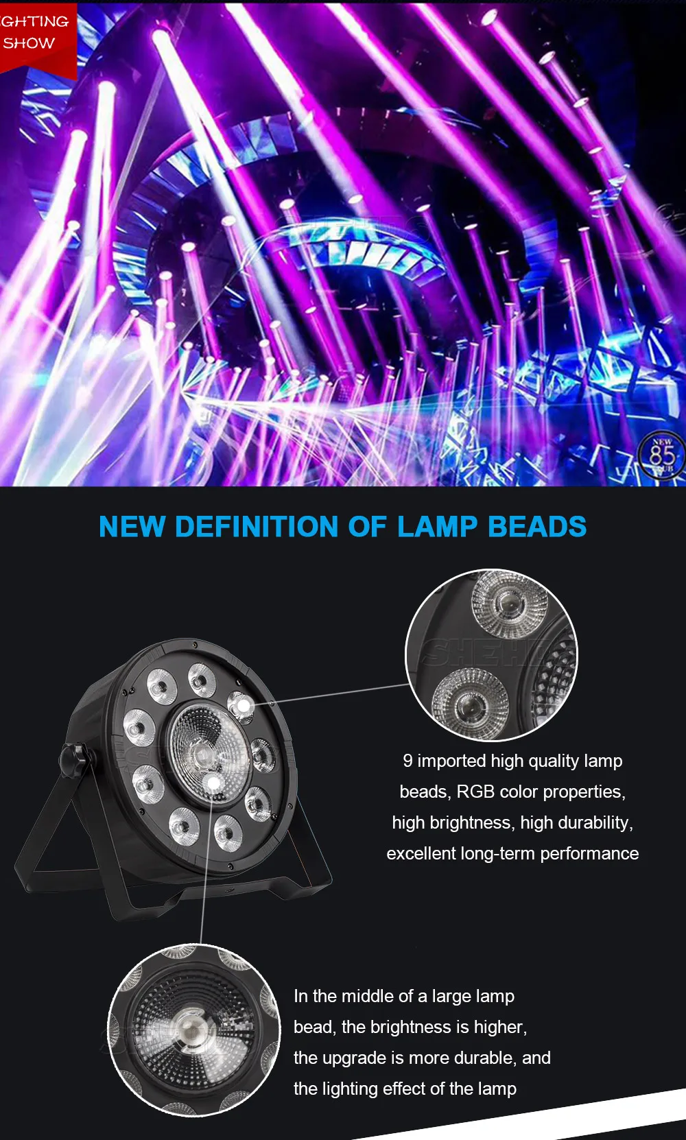 2 шт./лот Быстрая светодиодный жира Par 9X10 Вт+ 1X30 Вт Светодиодный светильник RGB 3IN1 светодиодный светильник сценического световая установка диджея dmx светодиодный Par вечерние светильник s