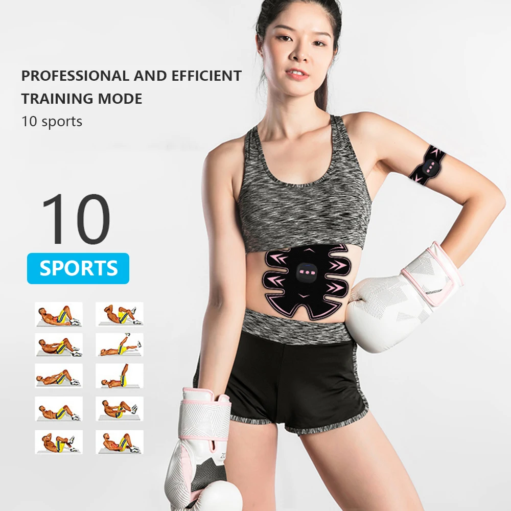 Manooby мышечный массажер стимулятор для похудения тренажер брюшной полости