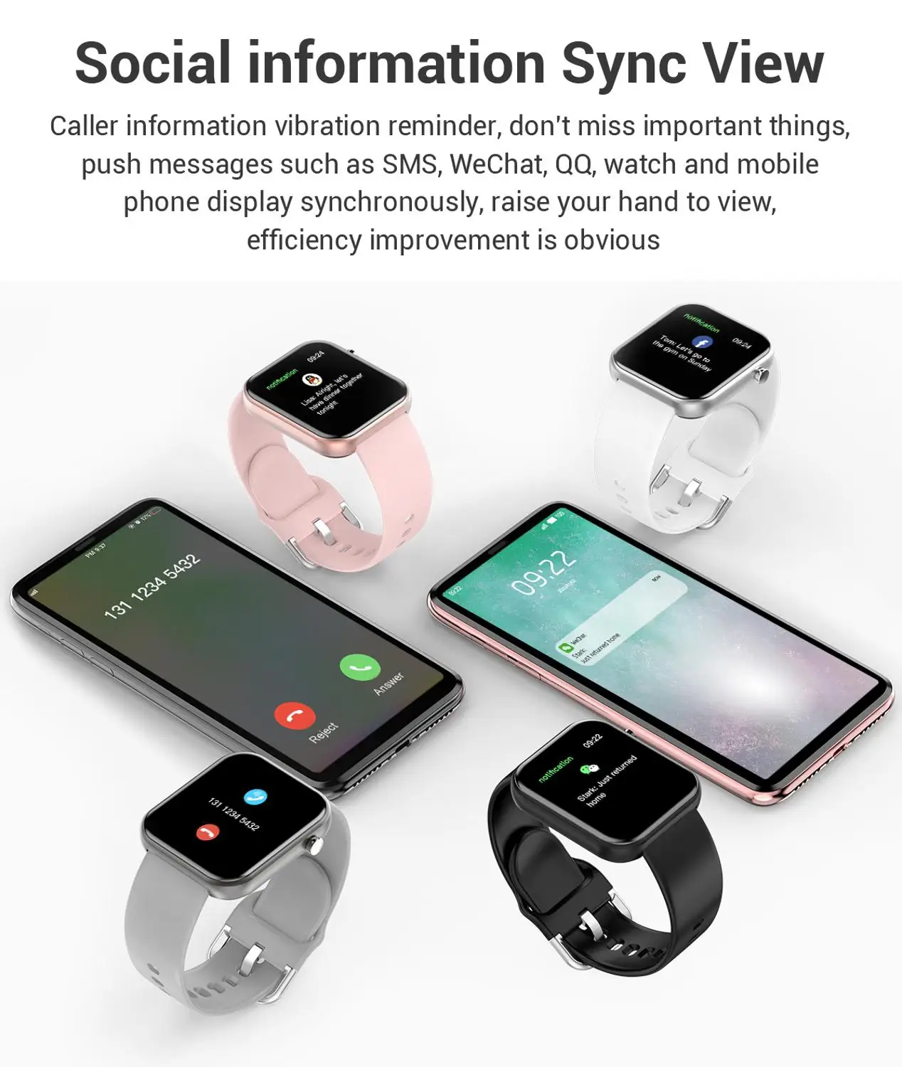 The latest men's and women's health smart watches, heart rate and pedometer waterproof multifunctional fashion business watch