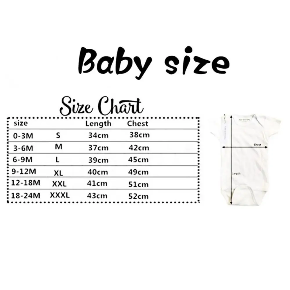 

Summer New Product Mom Dad Me Letter Print Newborn Baby Onesies Short Sleeve Summer Bodysuit Romper