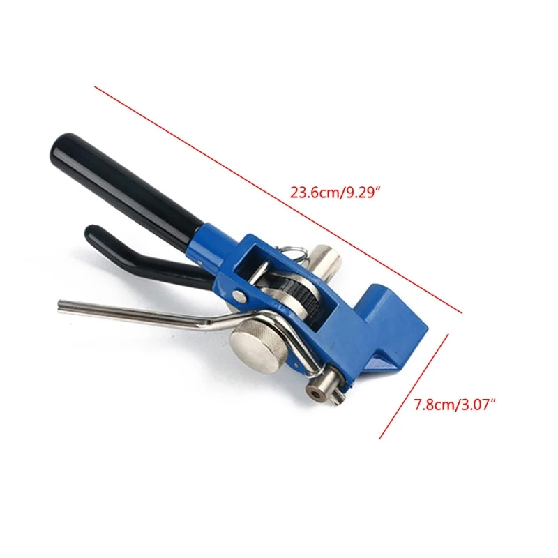 

X7YF Metal Zip Tie Tightener Tensioning Cable Tie Stainless Steel Durable Packer Manual Bundle Tool Cutting Function