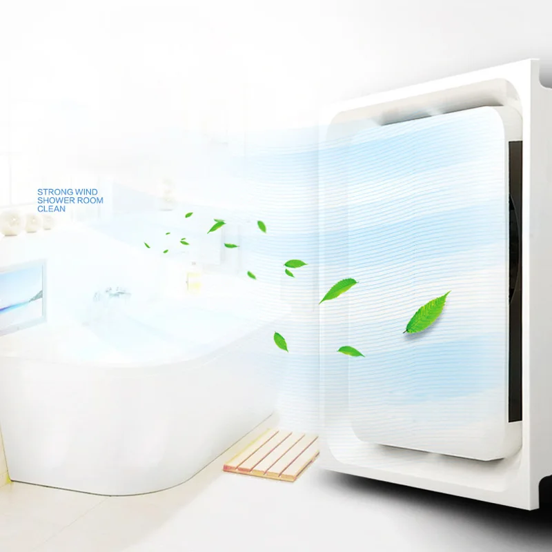 Большой всасывающий встроенный потолочный вытяжной вентилятор с отрицательным