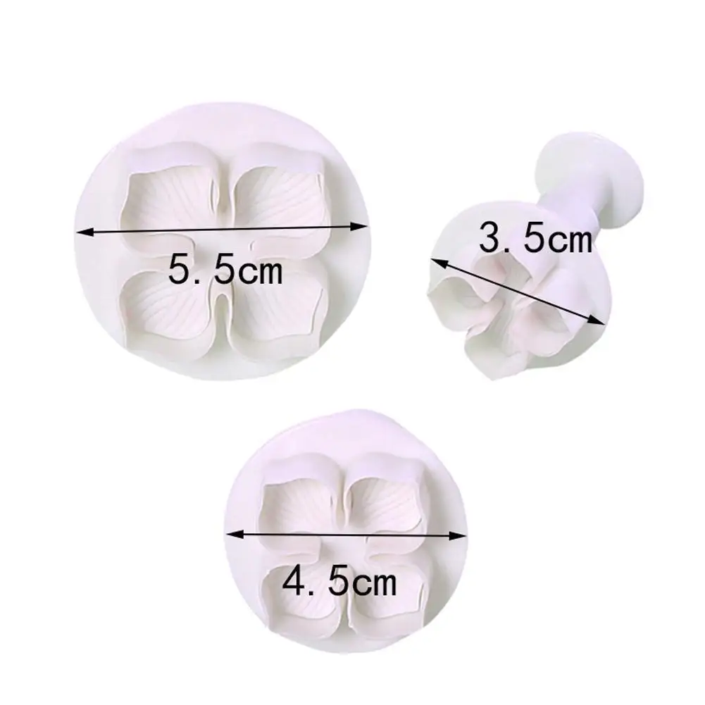 

DIY Cake Mold Three-piece Set Hydrangea Mold Fondant Mold Tool Accessories Baking Kitchen Home Cake Decoration Flower Cake J4H5