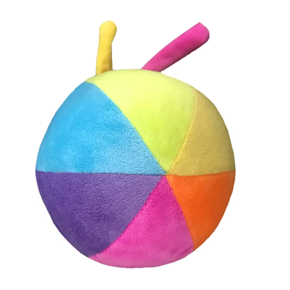 

Cartoon Baby Boy Girl Soccer Ball/Rainbow Ball/Basketball Pillow Stuffed Plush Baby Toy Cute Sports Ball Toy