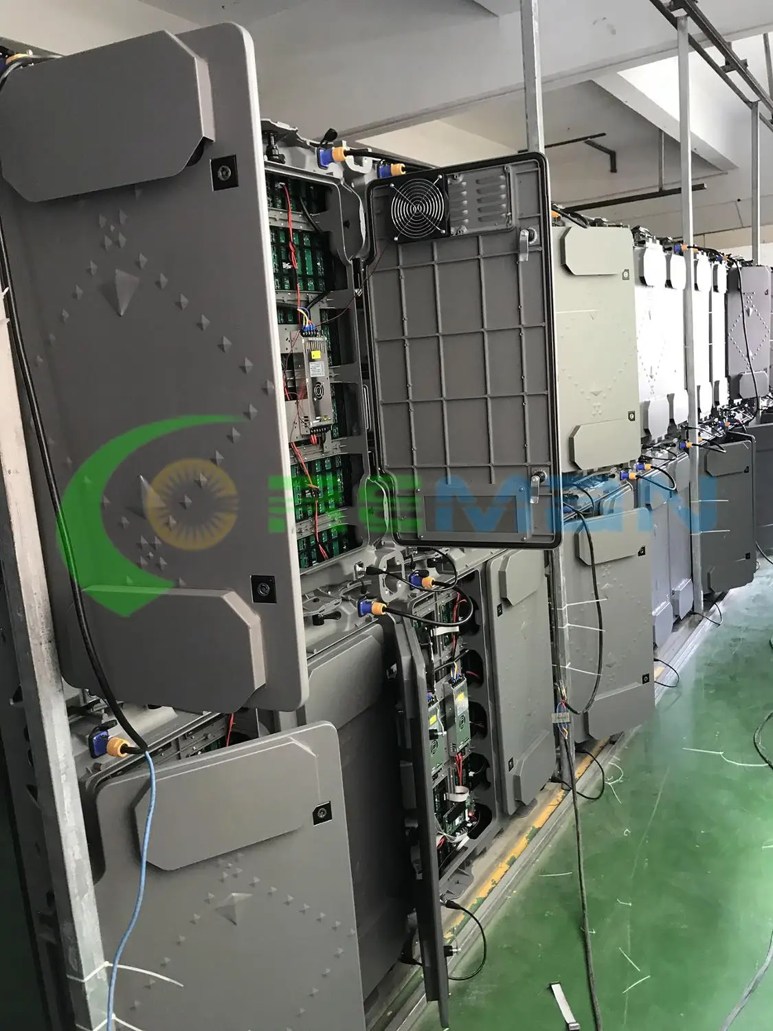 Видеопроцессор + Полетный чехол подвесная планка светодиодная панель экран 960 мм