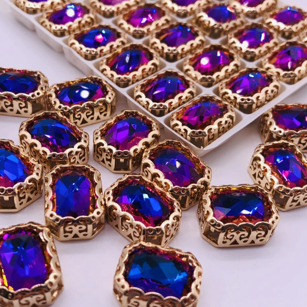 5 шт. одежда кнопка швейные принадлежности и ткани стекло кристалл бисер для