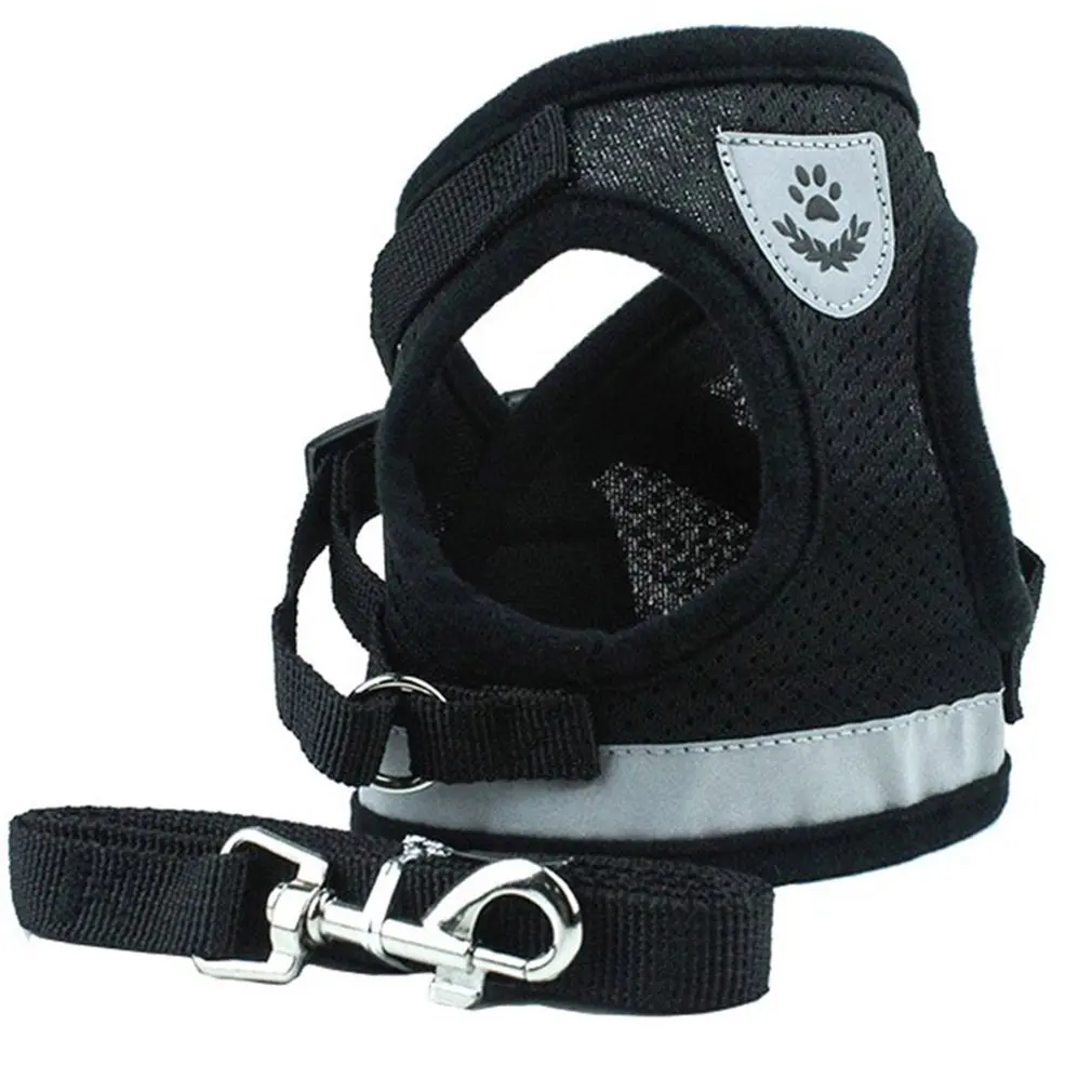 Светоотражающий нагрудный ремень для домашних животных Регулируемая сетчатая
