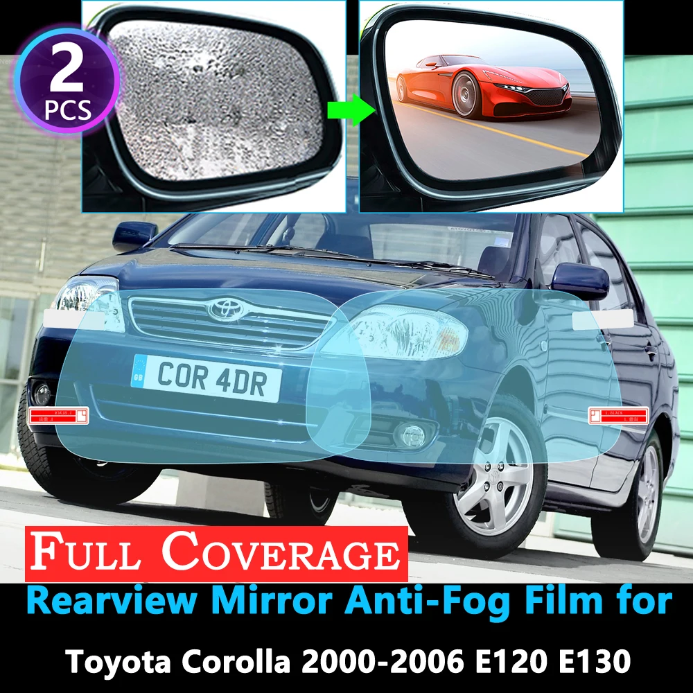 Полное покрытие защитная противотуманная пленка для Toyota Corolla E120 E130 2000 ~ 2006 зеркало
