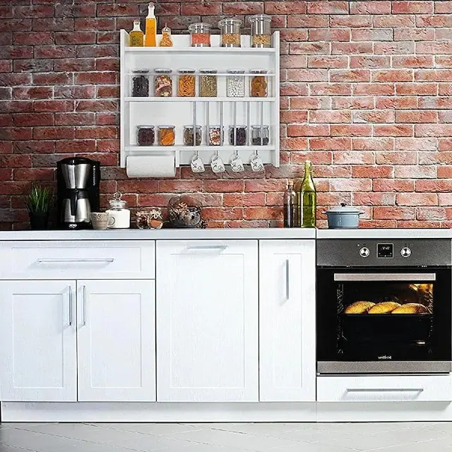 

Wooden Kitchen Rack Cabinet Terek Spice Set Butter