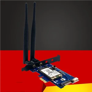 wifi card pci express network card wireless adapter mini pcie to pci e x1 adapter sim card slot for 3g4glte card wifi module free global shipping