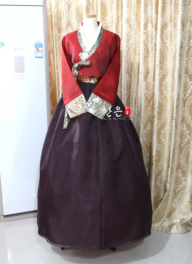 Женский корейский ханбок юбка женский костюм новый улучшенный для сцены |