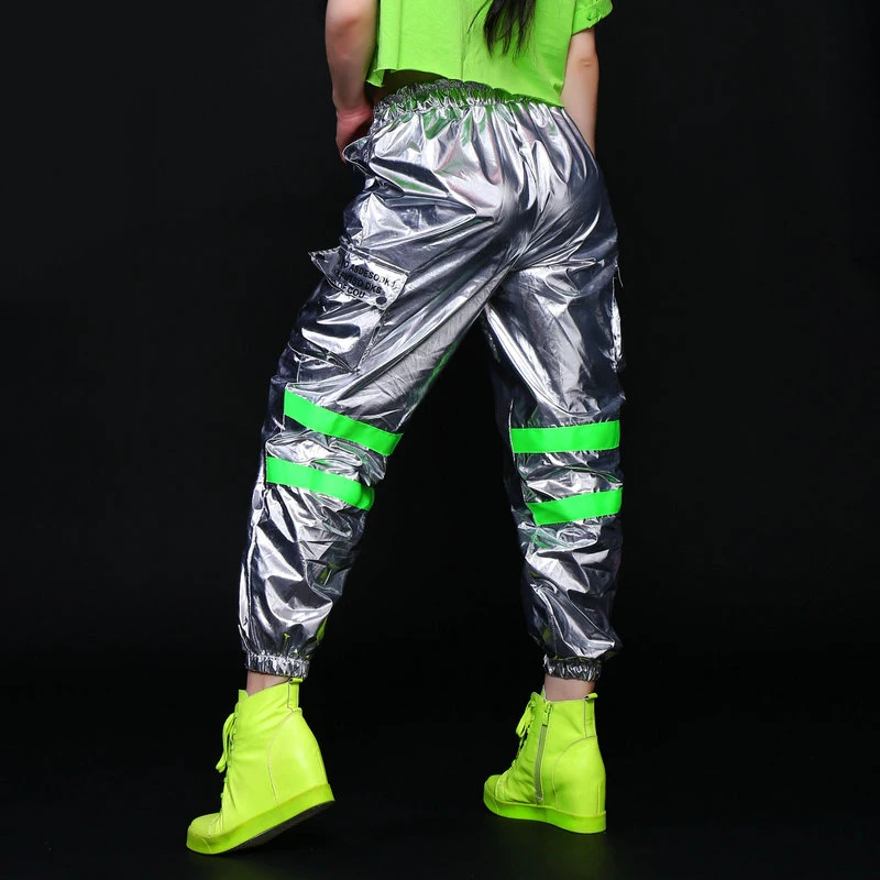 Костюм в стиле хип хоп для взрослых женщин одежда джазовых танцев