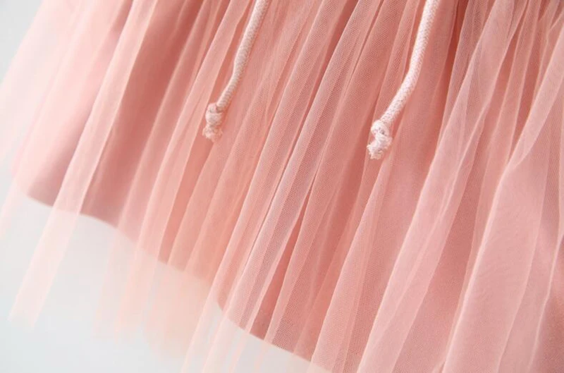 Новое фатиновое платье с капюшоном для маленьких девочек Модная Детская осенняя