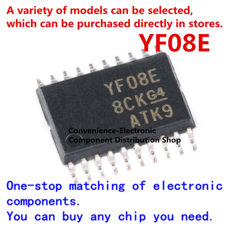 

5 шт./упак. YF08E TXS0108EPWR TSSOP-20 TXS0108 0108EPWR SMD 8-разрядный двунаправленный напряжение уровня микросхемы преобразователя