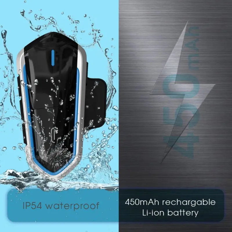 

1Set Waterproof Low Consumption QTB35 Motorcycle Helmet Wireless Bluetooth Headsets Earphone Earbuds Accessories