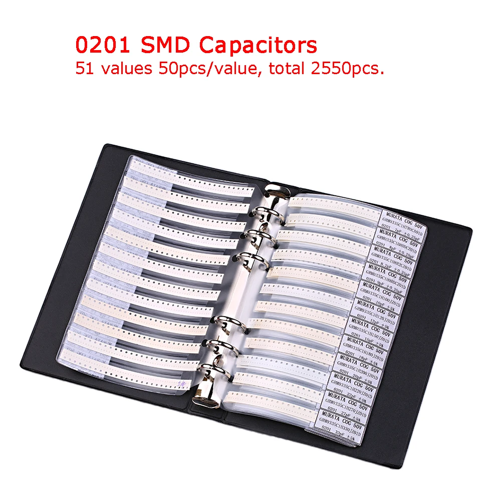 Новое поступление книга образцов 0201 0402 0603 0805 1206 резистор набор SMD SMT чип