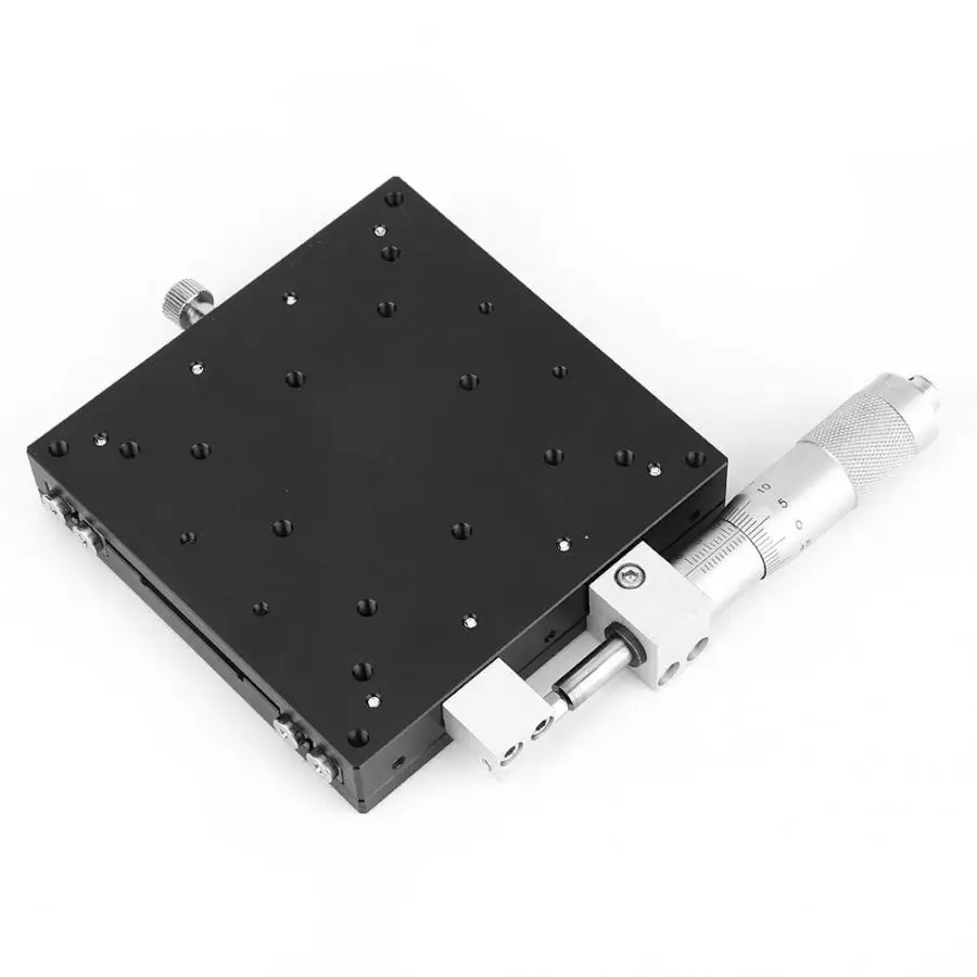 LX100 L X ось обрезки платформы Оптический микрометр ручные Линейные Этапы