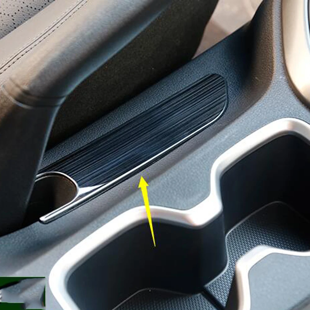 

Fit For Hyundai IX35 2018 2019 Interior Accessories Car styling Stainless steel handbrake sequin cover
