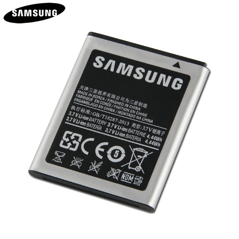 Оригинальный аккумулятор для телефона EB494353VU EB494353VA Samsung S5330 S5232 C6712 S5750 GT S5570 i559 1200
