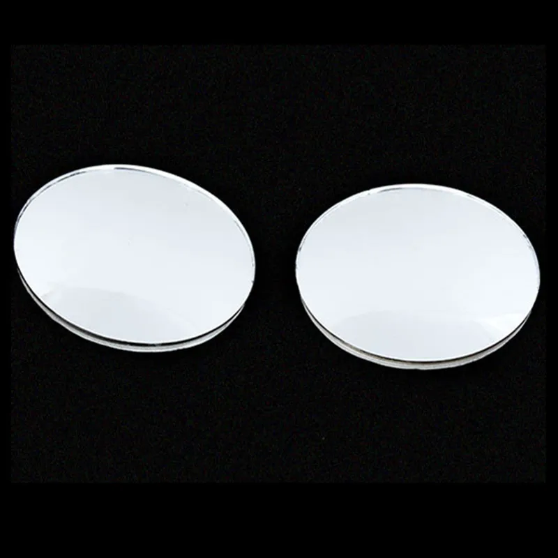 

2021 New 360 DegreeHD Blind Spot Mirror Car Reverse Frameless Ultrathin Wide Angle Round Convex Rear View Mirror Car Accessories