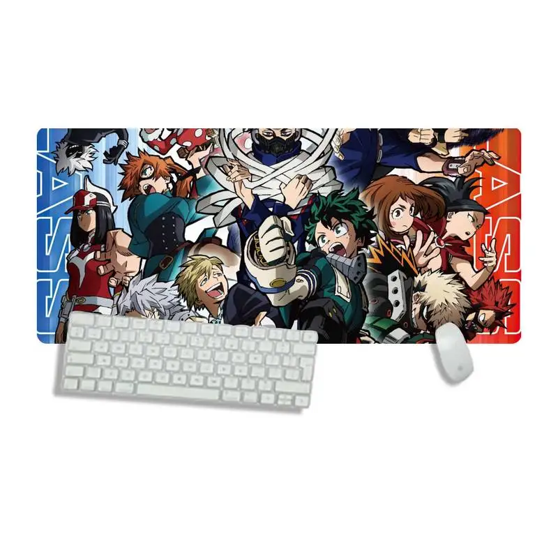 

my hero academia Silicone large/small Pad to Game Desk Table Protect Game Office Work Mouse Mat pad X XL Non-slip Laptop Cushion