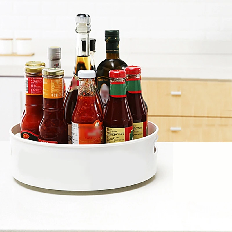 Глубокий ленивый Susan поворотный стол корзина для хранения пищи Фрукты Дисплей