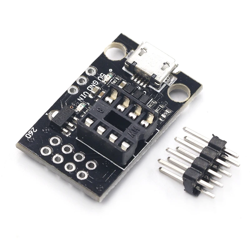 ATtiny13A / ATtiny25 ATtiny45 ATtiny85 Pluggable ATTINY Development Programming Bare Board | Инструменты
