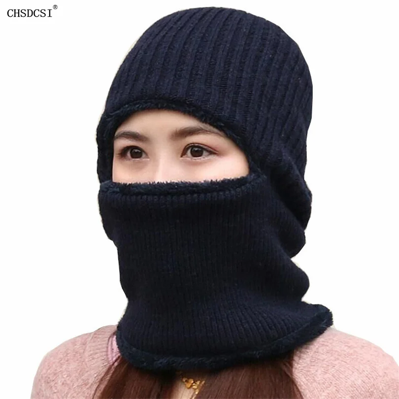 

CHSDCSI Fleece Winter Hat Women Skullies Soft Beanie For Men Warm Breathable Wool Beanies Knit Double Layer Cap Unisex Bonnet