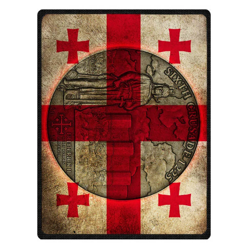 Online Copriletto Biancheria Da Letto Coperte Di Flanella Super Morbide Plaid Portatili Personalizzati Copriletto Trapunta Cavalieri Templari Croce Divano Coperta Da Tiro